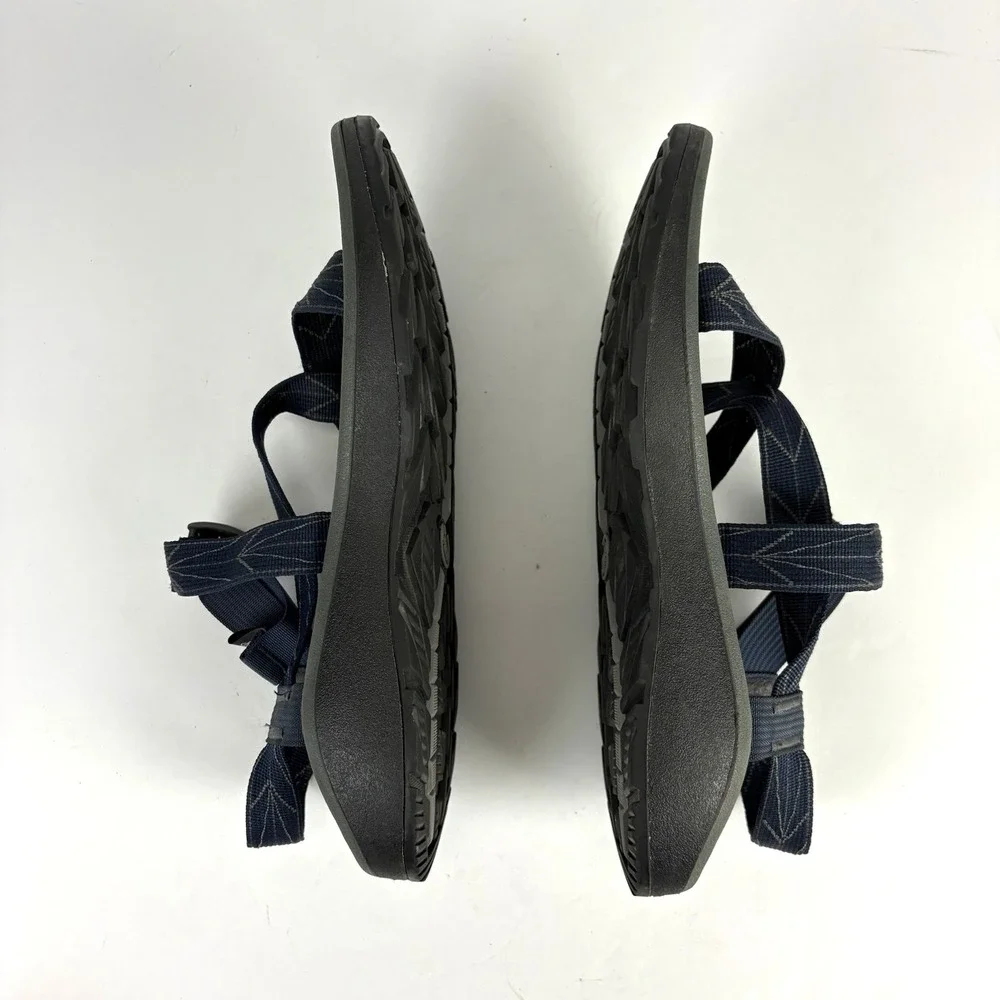 Chaco Z Cloud Aero Blue Hiking Sandals open toe single strap Men's 12